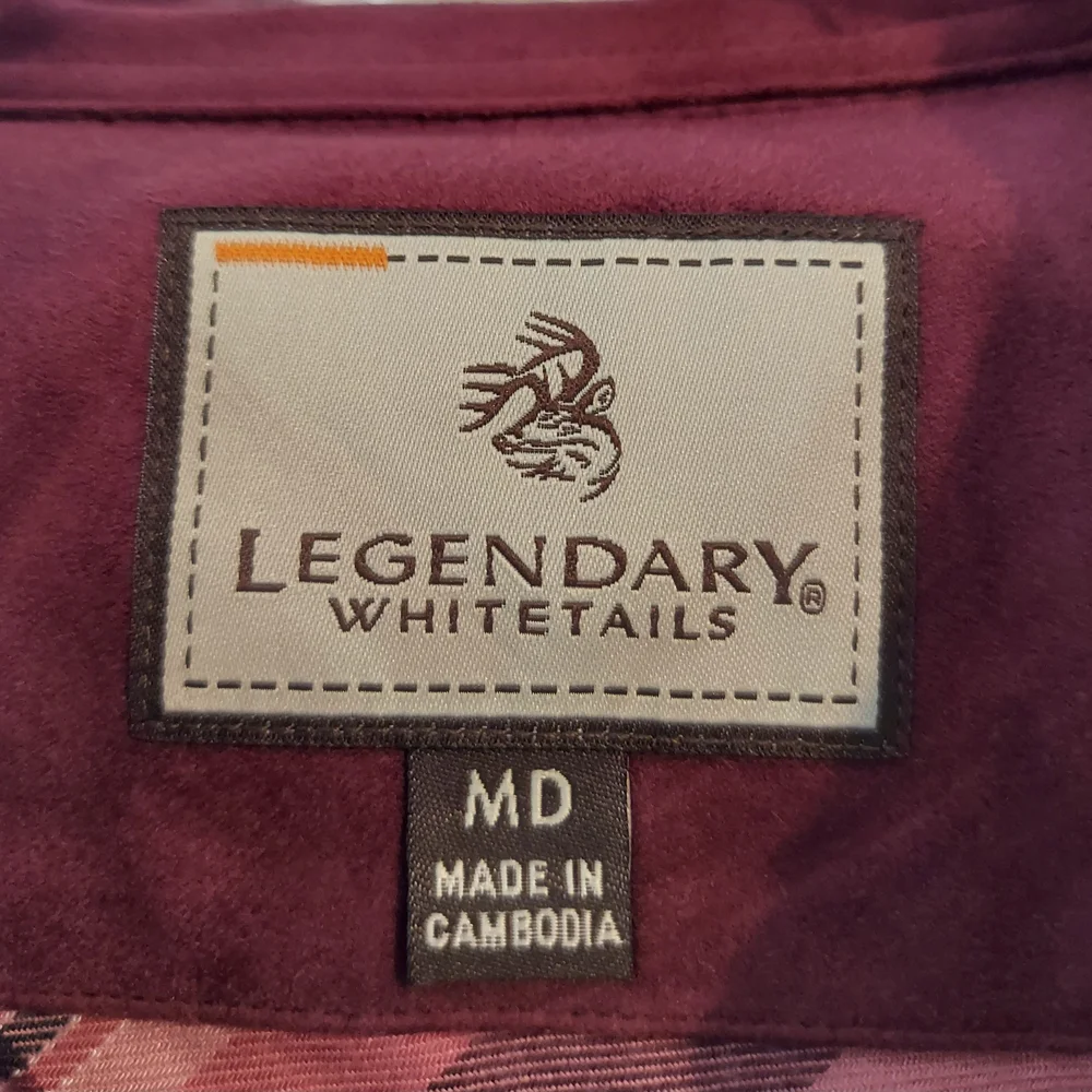 Legendary Whitetails Soft Rayon Blend Flannel Shirt - Picture 5 of 6